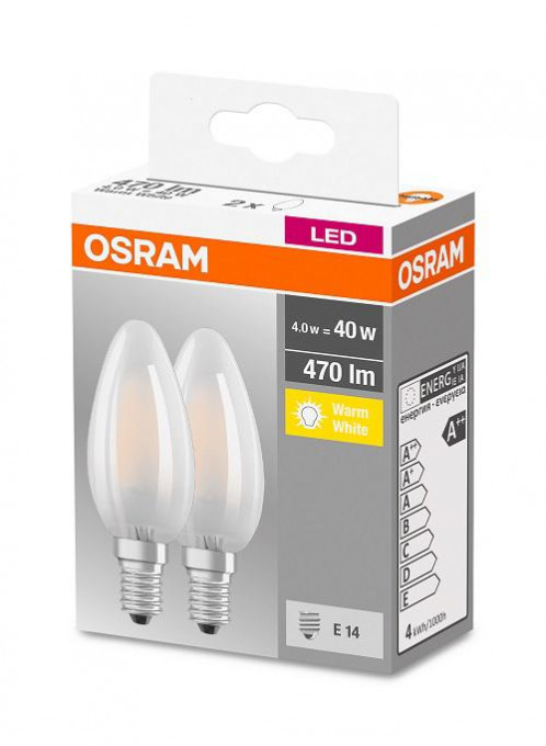 BASECLB40 4W/827 230VGLFR E14 FS2 OSRAM