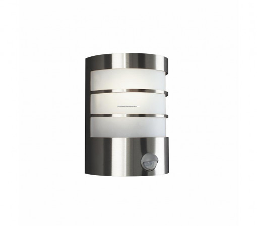 CALGARY WALL LANTERN INOX 1X60W 230V