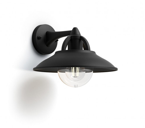 CORMORANT WALL LANTERN BLACK 1X42W 230V