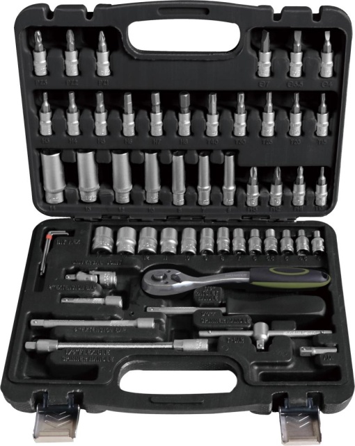 HR TRUSA 52 PIESE 1/4" CR-V