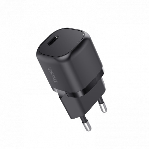 Incarcator Trust Maxo USB-C 20W, negru