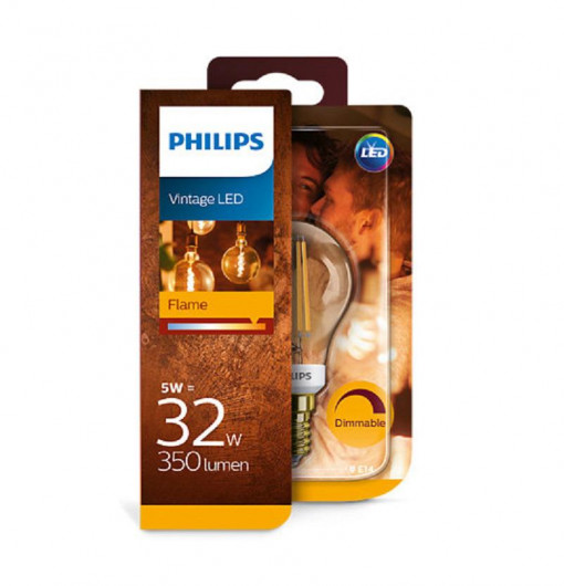 LED PHILIPS E14 5(32W) 2200K
