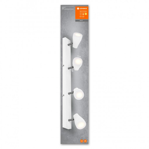 LED SPOT PEAR 600MM4X4.3W827 GU10WTLEDV