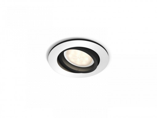 MILLISKIN HUE RECESSED R. ALUMINIUM 1X5W