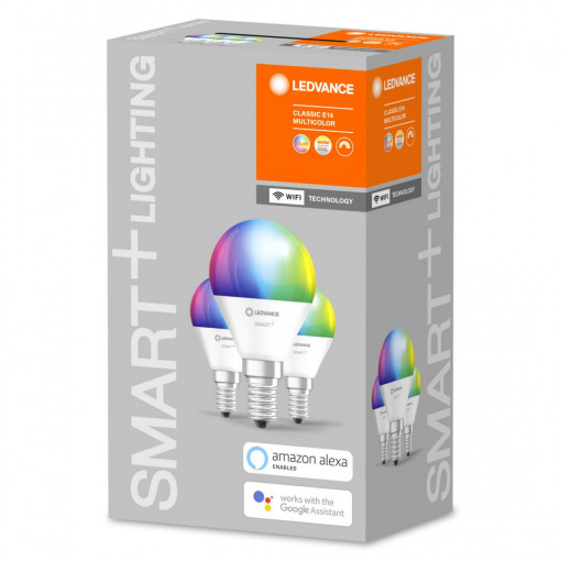 SMARTWIFIP40 4,9W 230V RGBWFRE14FS3LEDV