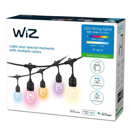 WiZ 14.8M STRING LIGHTS EU TYPE C IP65