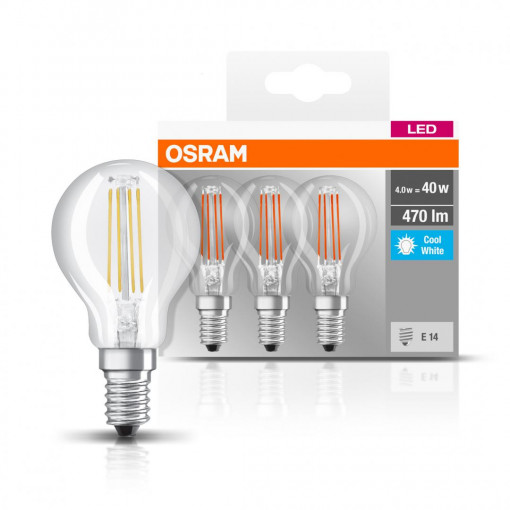 BASECLP40 4W/840 230V FIL E14 FS3 OSRAM