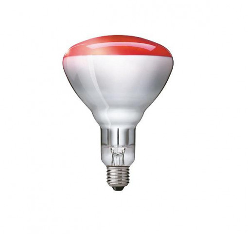 BR125 IR 250W E27 230-250V RED 1CT/10