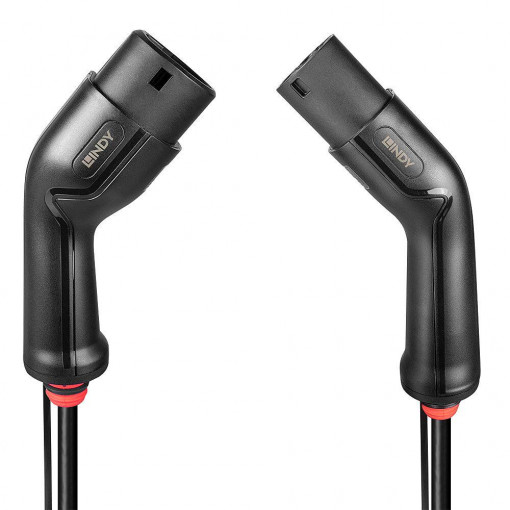 Cablu Lindy 5m Type 2 EV-Charging 22kW