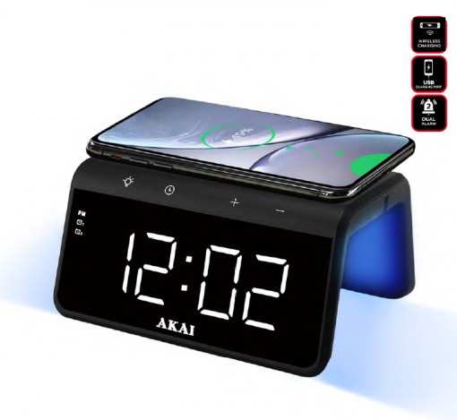 Ceas cu fct. de incarcare AKAI ACRB-2000
