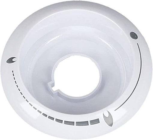 Decor buton alb aragaz Arctic