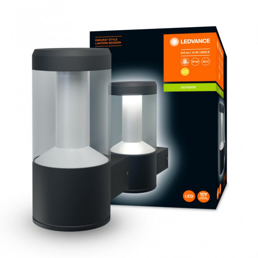 ENDURA STYLE LANTERN MODERN 12W DG LEDV