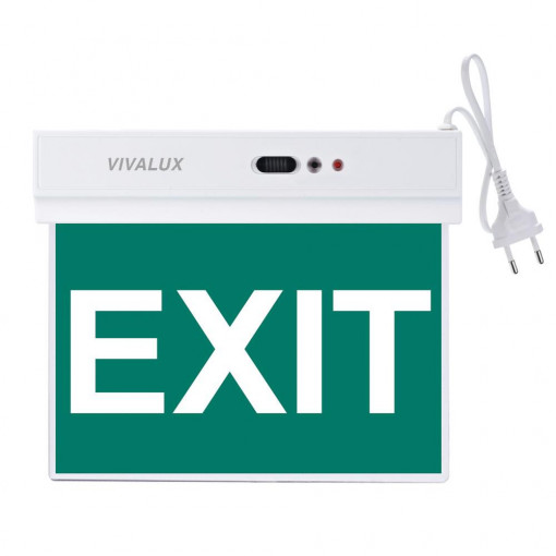 EXIT LED LAMP 1.8W LI-ION 3.7V 600MAH