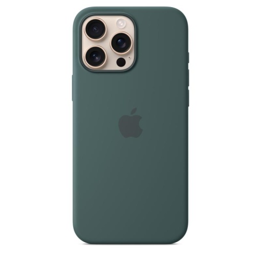 IPHONE 16 PRO MAX SI CASE LAKE GREEN-ZML