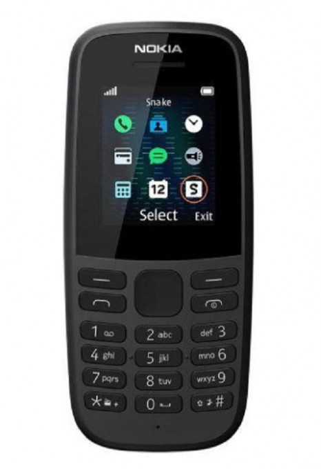 Nokia 105 2019(GSM) 1.77" 4MB 4MB DS BK