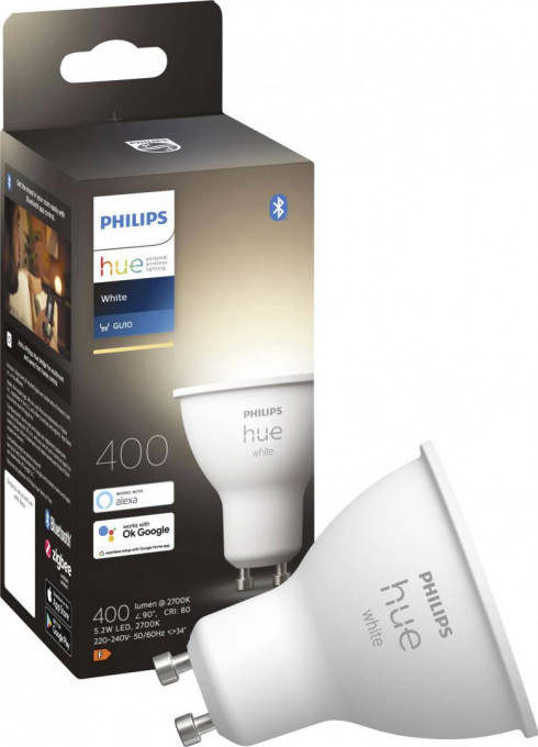 PHILIPS HUEW 5.2W GU10 EU
