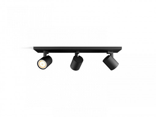 RUNNER HUE BAR/TUBE BLACK 3X5W 230V