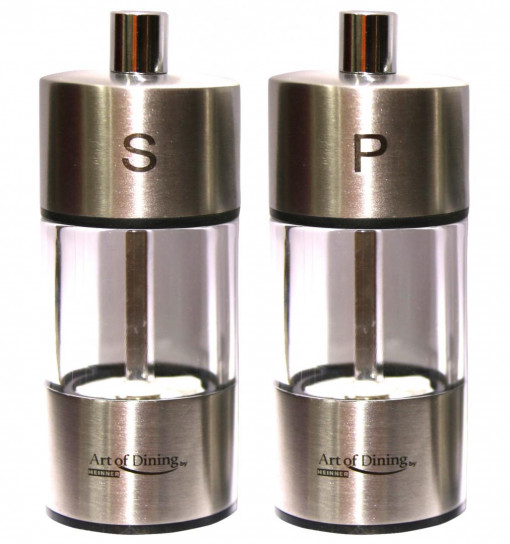 SET 2 RASNITE SARE & PIPER, INOX, 9 CM