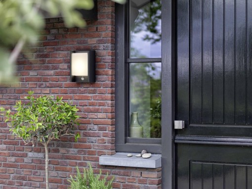 ARBOUR IR WALL LANTERN ANTHRACITE 1X6W
