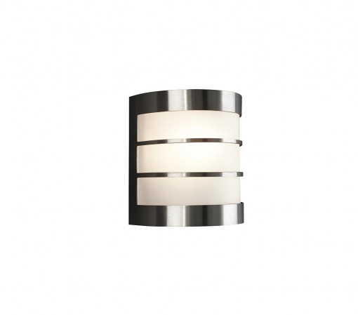 CALGARY WALL LANTERN INOX 1X60W 230V