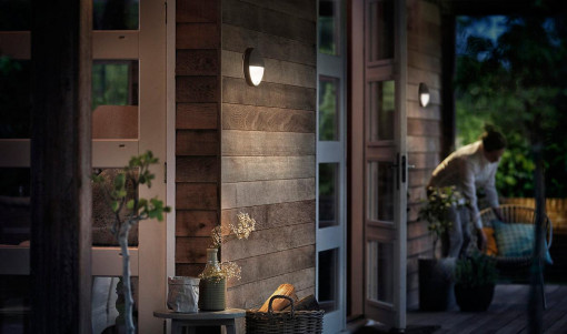 CAPRICORN IR WALL LANTERN ANTHRACITE 1X6