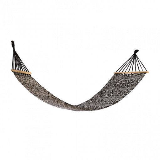 HR HAMAC GEOMETRIC BLACK&WHITE 200x80