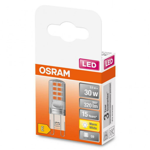 LEDPIN30 CL 2,6W/827 230V G9 FS1 OSRAM