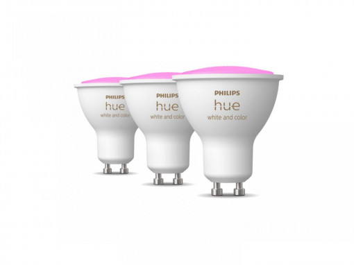 PHILIPS HUEWCA 4.3W GU10 3P EUR