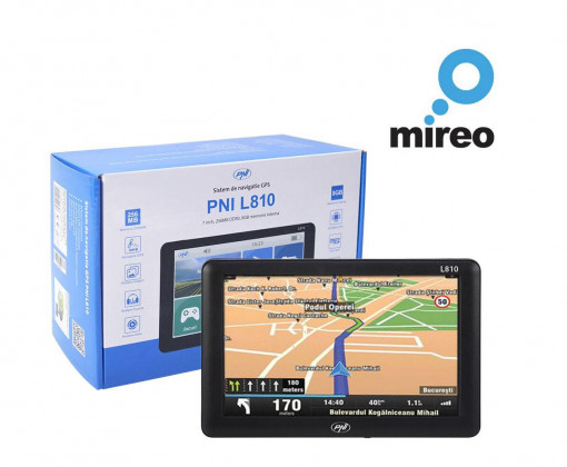 PNI L810-HM SISTEM NAVIGATIE 7" + HARTI