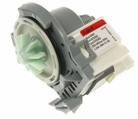 POMPA DE EVACUARE PENTRU MASINA DE SPALAT VASE WHIRLPOOL 481236018558