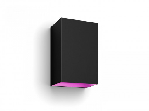 RESONATE HUE WACA WALL LANTERN BLACK 2X8