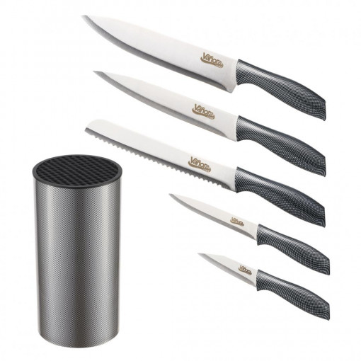 SET CUTITE DE BUCATARIE 6 PIESE, GRAYS