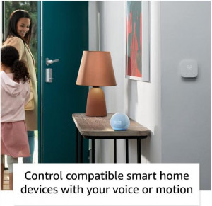 Amazon Echo Dot 5, Boxa cu ceas, Blue - Img 5