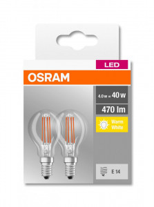 BASECLP40 4W/827 230V FIL E14 FS2 OSRAM - Img 1