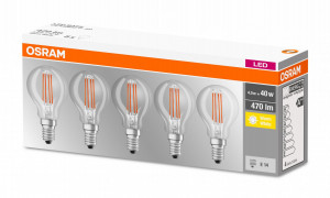 BASECLP40 4W/827 230V FIL E14 FS5 OSRAM - Img 2