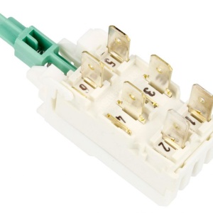 Buton intrerupator On / Off pentru masina de spalat Whirlpool 481941029126 - Img 4