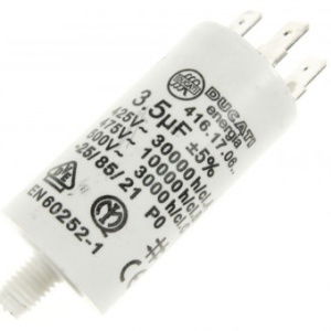 CONDENSATOR PORNIRE MOTOR MASINA DE SPALAT VASE AEG 3,5UF,416170664