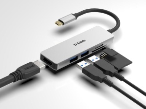 DLINK 5-IN-1 USB-C HUB DUB-M530 - Img 5