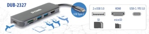 DLINK 6-IN-1 USB-C HUB DUB-2327 - Img 4