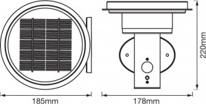 ENDURA STYLE SOL WALL2CIRCLE6WST LEDV - Img 5