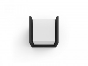 FUZO HUE WHITE EU WALL LANTERN BLACK 1X - Img 2