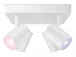 IMAGEO WIZ SPOTS 4X5W W 22-65K RGB SQ - Img 1