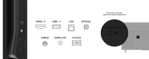 LED TV 4K 43''(108 cm) TCL 43V6C - Img 4