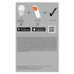 SMARTWIFIA60 9W 230V RGBWFR E27 FS3LEDV - Img 2