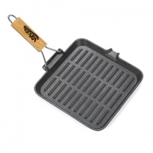 TIGAIE GRILL,FONTA,MANER LEMN,DET,23X2CM - Img 2