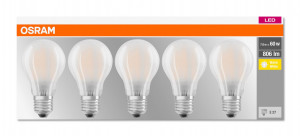 BASECLA60 6,5W/827 230VGLFR E27 FS5OSRAM - Img 1