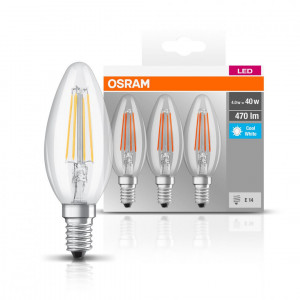 BASECLB40 4W/840 230V FIL E14 FS3 OSRAM - Img 1