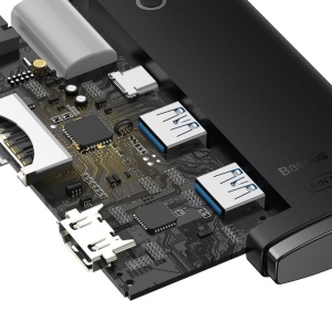 Dock Baseus Lite Type-C, negru - Img 9