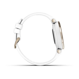 Garmin Lily Cream Gold, White Silicone - Img 2