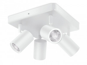 IMAGEO WIZ SPOTS 4X5W W 22-65K RGB SQ - Img 2
